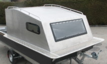 Karpfenboot SilverCarp Hardtop Seitenfenster
